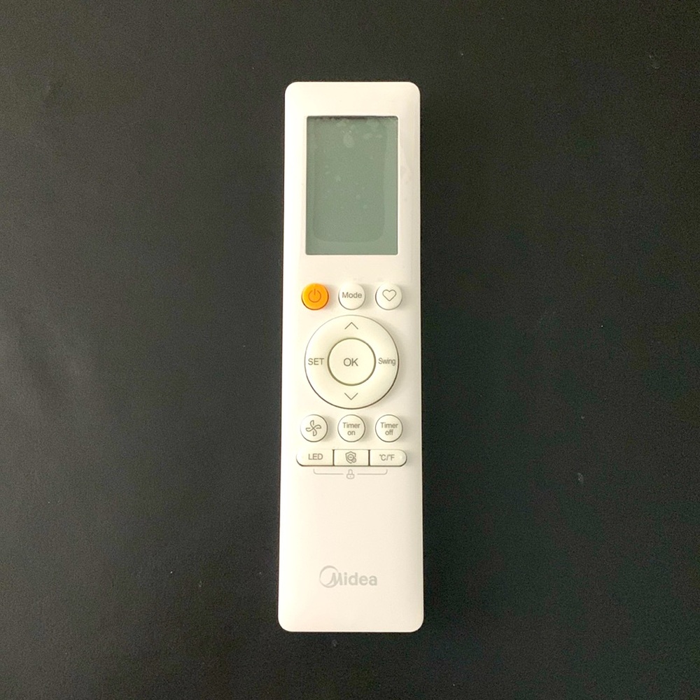 Midea Air conditioner remote control. NEW